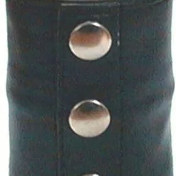 Leren Pols Portemonnee Met Drukknopen En Binnen Rits