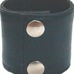 Leren Pols Portemonnee Met Drukknopen En Binnen Rits