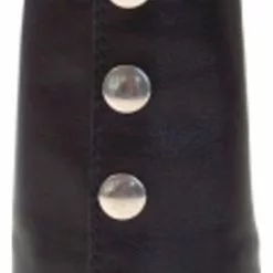 Leren Pols Portemonnee Met Drukknopen En Binnen Rits