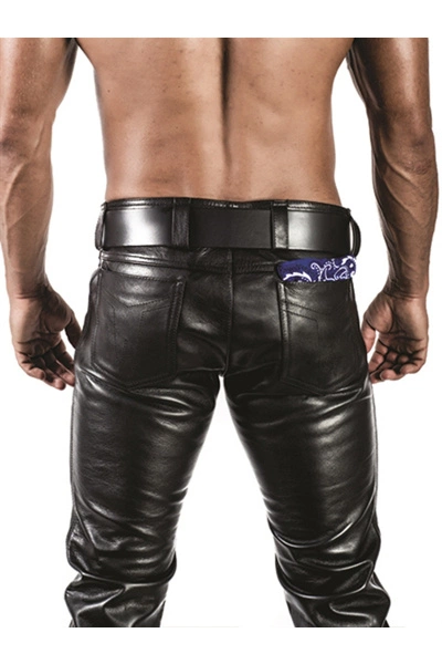 Zakdoek - Marine Blauw - Anaal 4 Zakdoek - Marine Blauw - Anaal - Afbeelding 2