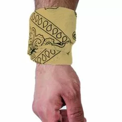 Zakdoek - Mostard Geel - Ophanging