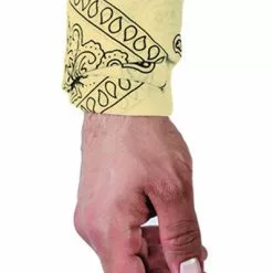 Zakdoek - Licht Geel - Bespuugd Worden