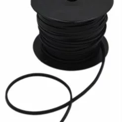 Leren Veter Vierkant 3 Mm Per Rol Van 25 Meter