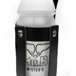 Mister B Lederen Glijmiddel Fles Houder Zwart