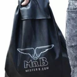 Mister B Nylon Rugzak Zwart