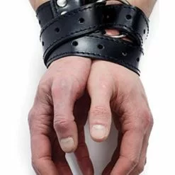 Mister B Leren Handboeienriem