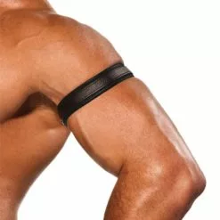 Colt Biceps Armband Met Drukknopen Zwart - Zwart