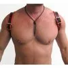 Mister B Leren Halter Harnas -Goedkope KLEDING winkel B600632