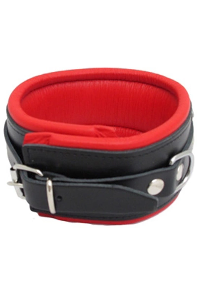 Mister B Leren Polsboeien Small Rood 4 Mister B Leren Polsboeien Small Rood - Afbeelding 2