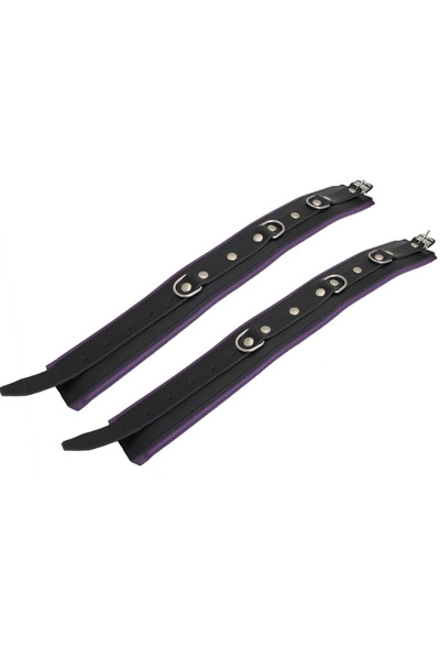 Mister B Leren Polsboeien Small Paars 3 Mister B Leren Polsboeien Small Paars