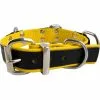 Slavenhalsband Met 4 D-ringen Geel