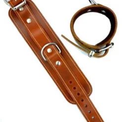 Mister B Leren Enkelboeien Gestikt - Bruin 5 Mister B Leren Enkelboeien Gestikt - Bruin -Goedkope KLEDING winkel B615025 b