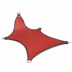 Mister B Basis Sling Rood Met Zwarte Bies