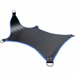 Basis Sling Zwart Met Blauwe Bies