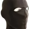 Mister B Lycra Masker Open Ogen - Zwart