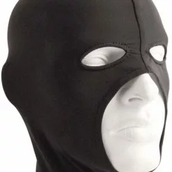 Mister B Lycra Cocksucker Masker - Zwart