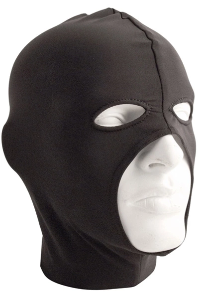 Mister B Lycra Cocksucker Masker - Zwart 3 Mister B Lycra Cocksucker Masker - Zwart