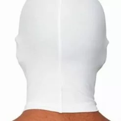 Mister B Lycra Masker - Wit -Goedkope KLEDING winkel B631521 b