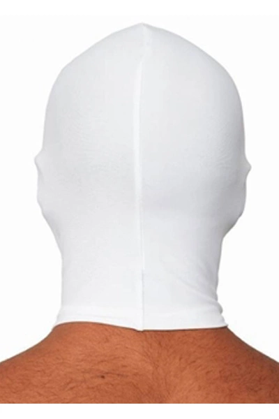 Mister B Lycra Masker Open Ogen - Wit 4 Mister B Lycra Masker Open Ogen - Wit - Afbeelding 2