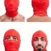 Mister B Lycra Multi Purpose Masker - Rood -Goedkope KLEDING winkel B631528