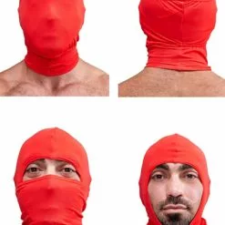 Mister B Lycra Multi Purpose Masker - Rood