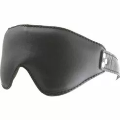 Mister B Leren Gevoerd Oogmasker