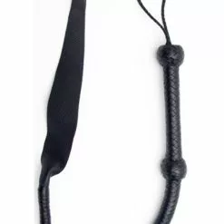 MisterB Bullwhip Zacht Leren Punt 60 cm