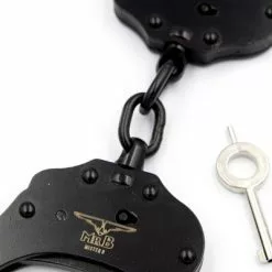 Mister B Chandboeien Dubbelslot - Ketting - Zwart Staal -Goedkope KLEDING winkel B680204 b