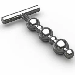 Stalen Thruster Ball Stick - Prostaatstimulator