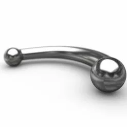 Stalen Gebogen Dildo