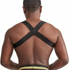 Mister B Urban Club Harnas X-back Gestreept Geel 5 Mister B Urban Club Harnas X-back Gestreept Geel -Goedkope KLEDING winkel B824043 b