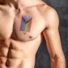 Mister B Temporary Tattoo Pride Flag -Goedkope KLEDING winkel B968010