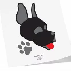 Mister B Temporary Tattoo Happy Puppy -Goedkope KLEDING winkel B968011 b