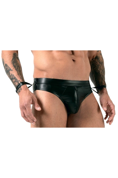 Bondage Jock In Trendy Matte Look 4 Bondage Jock In Trendy Matte Look - Afbeelding 2