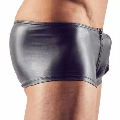 Heren Onderbroek - Hoogglans - Met Rits -Goedkope KLEDING winkel D21316251701 b