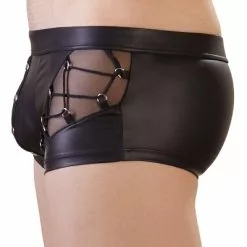 Heren Onderbroek - Matte Look - Decoratieve Veters En Zakje 5 Heren Onderbroek - Matte Look - Decoratieve Veters En Zakje -Goedkope KLEDING winkel D21322901701 b