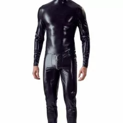 Bodysuit Met Neusgaten En Ritssluiting Over De Mond