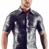 Overhemd - Imitatieleer 1 Overhemd - Imitatieleer -Goedkope KLEDING winkel D21604551701