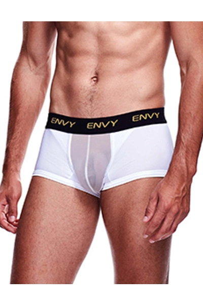 Envy - Mesh Short Boxer White S/m 3 Envy - Mesh Short Boxer White S/m