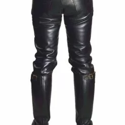 Mister B Leren Jeans Met Rits -Goedkope KLEDING winkel bn B103000 b