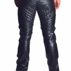 Mister B Leren Padded Jeans -Goedkope KLEDING winkel bn B111500 b