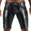 Mister B Leren FXXXer Shorts -Goedkope KLEDING winkel bn B114200