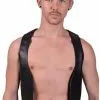 Mister B Leren Muscle Vest