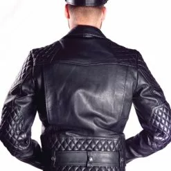 Mister B Leren Motor Jack Met Riem 5 Mister B Leren Motor Jack Met Riem -Goedkope KLEDING winkel bn B140300 b