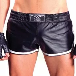 Mister B Leren Sportbroek