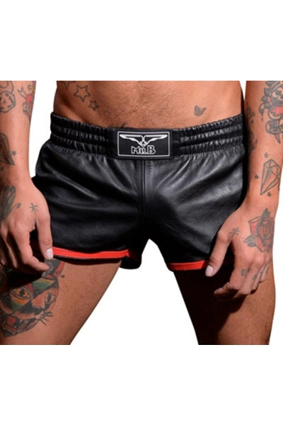 Mister B Leren Sportbroek 3 Mister B Leren Sportbroek