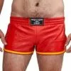 Mister B Leren Circuit Sport Short