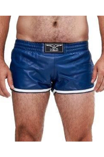 Mister B Leren Circuit Sport Short 3 Mister B Leren Circuit Sport Short