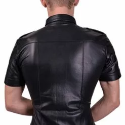 Mister B Schapenleer Politie Shirt Korte Mouw -Goedkope KLEDING winkel bn B160960 b