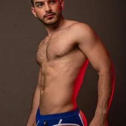 Dale Mas Open Up Mesh Jock - Blauw Wit